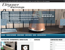 Tablet Screenshot of elegance-et-technologie.com